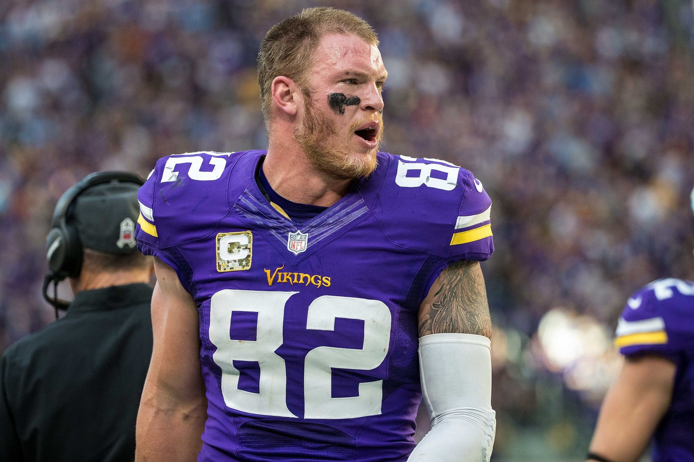 Vikings tight end Kyle Rudolph