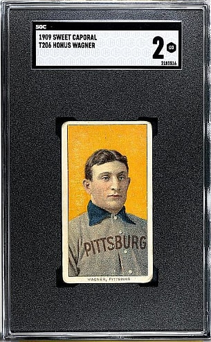 1909 Sweet Caporal T-206 Honus Wagner