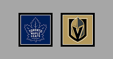 Vegas Golden Knights - Toronto Maple Leafs Gameday Graphic HOME