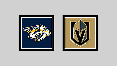 Vegas Golden Knights vs Nashville Predators HOME Gameday Graphic