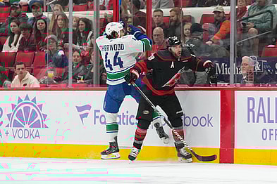 NHL: Vancouver Canucks at Carolina Hurricanes