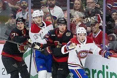 NHL: Montreal Canadiens at Ottawa Senators