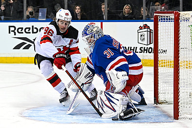 NHL: New Jersey Devils at New York Rangers