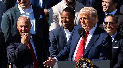 Donald Trump Saquon Barkley