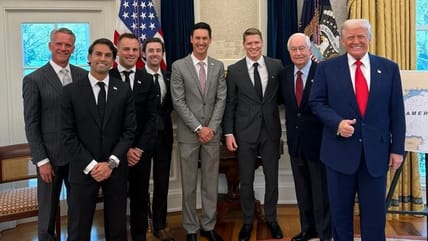 Las estrellas fetales corren en la fiesta de la Casa Blanca. Trump visita a Indi 500 visitas