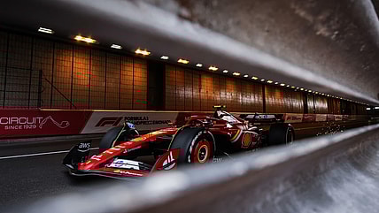 2025 monaco grand prix ferrari tunnel