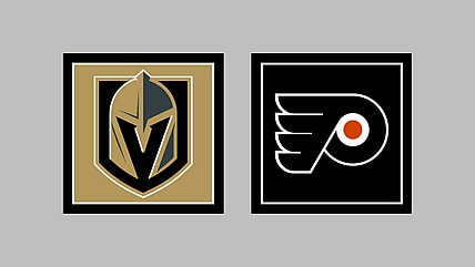 Vegas Golden Knights vs Philadelphia Flyers AWAY Gameday Graphic