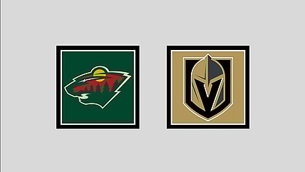 Vegas Golden Knights vs Minnesota Wild HOME Gameday Graphic