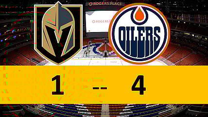Vega Golden Knights game, 4-1 loss Edmonton Oilers Game 4