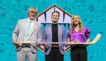 Kristyna Kaltounkova, selected No. 1 overall by the New York Sirens in 2025 PWHL Entry Draft.