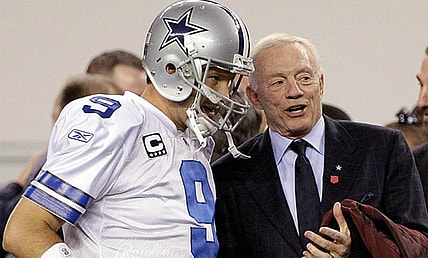 Tony Romo, Jerry Jones