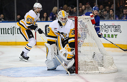 NHL: Pittsburgh Penguins at New York Rangers