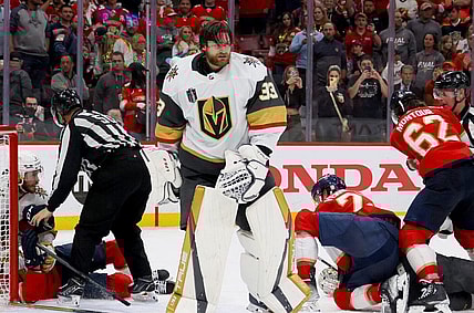 Vegas Golden Knights, Adin Hill, Game 4 punches