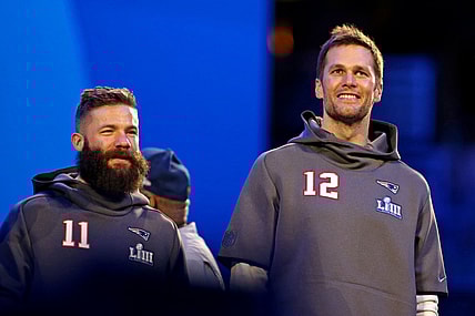 Julian Edelman Tom Brady