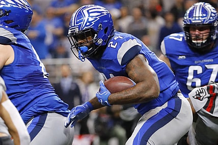 St. Louis BattleHawks running back Matt Jones during XFL game