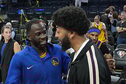 Golden State Warriors Anthony Davis, Draymond Green
