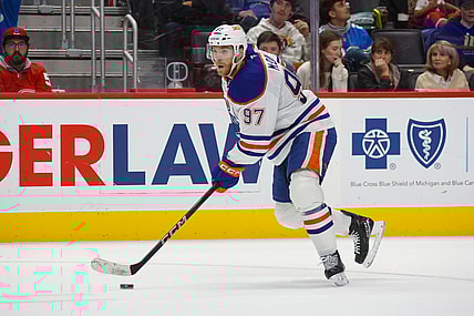 NHL: Edmonton Oilers at Detroit Red Wings