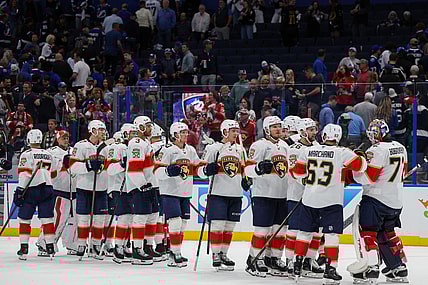 NHL: Stanley Cup Playoffs-Florida Panthers at Tampa Bay Lightning