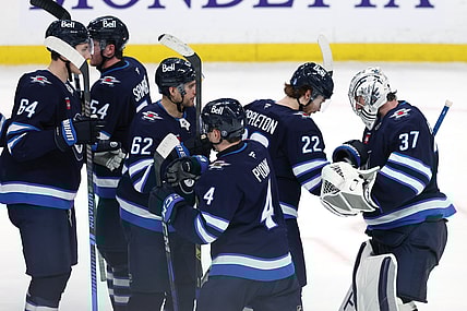 NHL: Stanley Cup Playoffs-St. Louis Blues at Winnipeg Jets