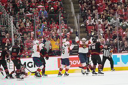 NHL: Stanley Cup Playoffs-Florida Panthers at Carolina Hurricanes