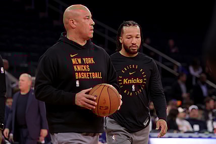 New York Knicks assistant coach Rick Brunson