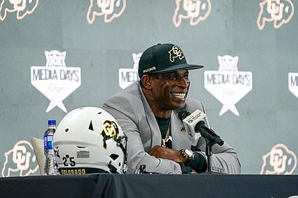 Colorado head coach Deion Sanders