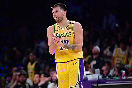 Los Angeles Lakers guard Luka Doncic