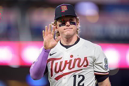 Minnesota Twins outfielder Harrison Bader