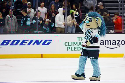 Seattle Kraken mascot Buoy