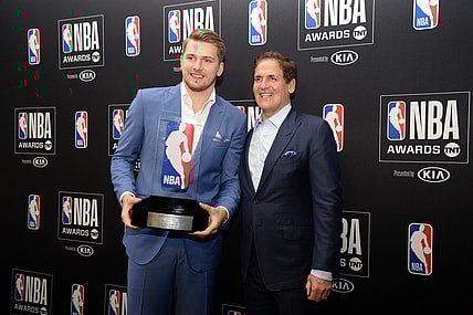 Mark Cuban and Luka Doncic