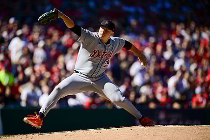 Detroit Tigers pitcher Tarik Skubal