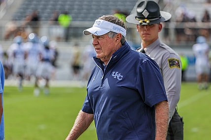 North Carolina Tar Heels head coach Bill Belichick