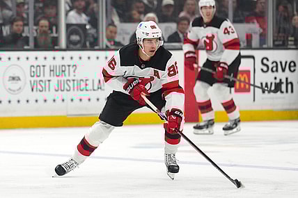 NHL: New Jersey Devils at Los Angeles Kings