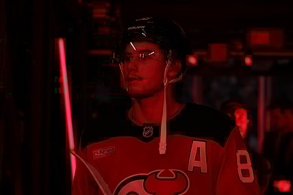 NHL: San Jose Sharks at New Jersey Devils