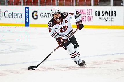 St. Cloud State University captain Dayle Ross.