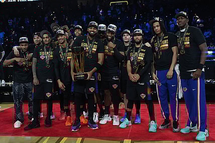 NBA: Emirates Cup Championship-San Antonio Spurs at New York Knicks