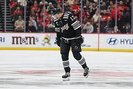 NHL: Detroit Red Wings at New Jersey Devils