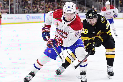 NHL: Montreal Canadiens at Boston Bruins