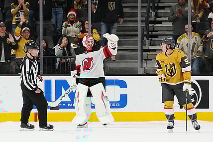 NHL: New Jersey Devils at Vegas Golden Knights