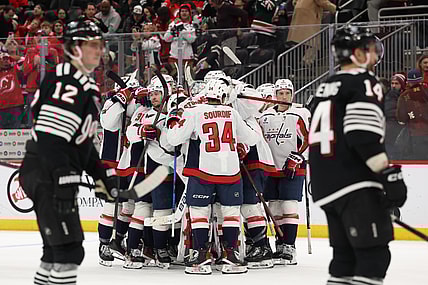 NHL: Washington Capitals at New Jersey Devils