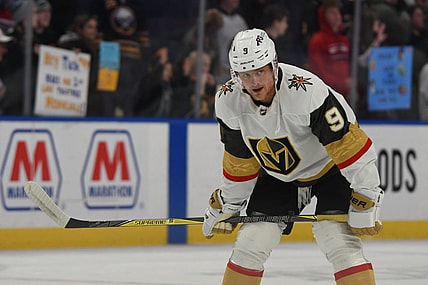 Jack Eichel Vegas Golden Knights Buffalo Sabres return (Photo- Vegas Golden Knights via Twitter)
