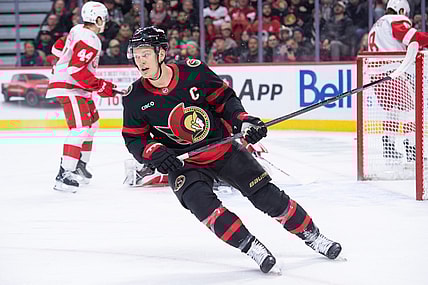 NHL: Detroit Red Wings at Ottawa Senators