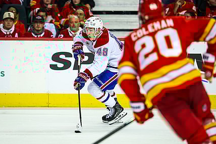 NHL: Montreal Canadiens at Calgary Flames