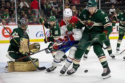 NHL: Montreal Canadiens at Minnesota Wild