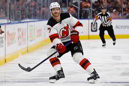 NHL: New Jersey Devils at Edmonton Oilers