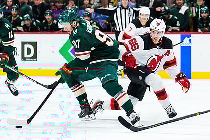 NHL: New Jersey Devils at Minnesota Wild