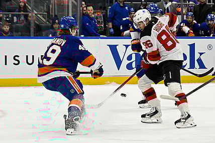 NHL: New Jersey Devils at New York Islanders
