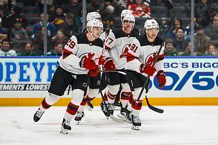 NHL: New Jersey Devils at Vancouver Canucks