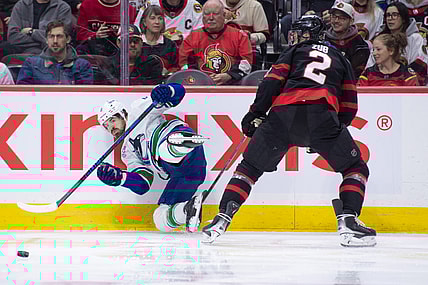 NHL: Vancouver Canucks at Ottawa Senators