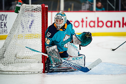 New York Sirens goalie Kayle Osborne.